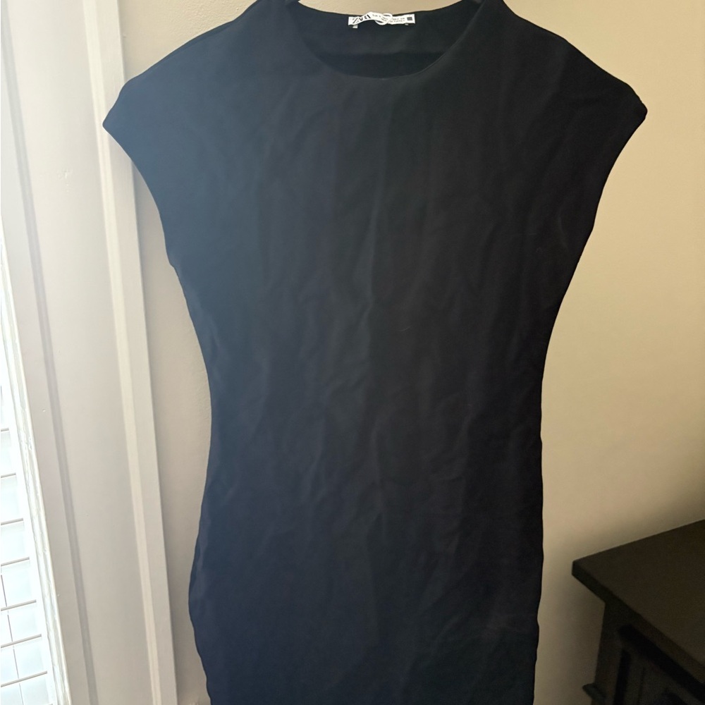 Zara Black Midi Dress